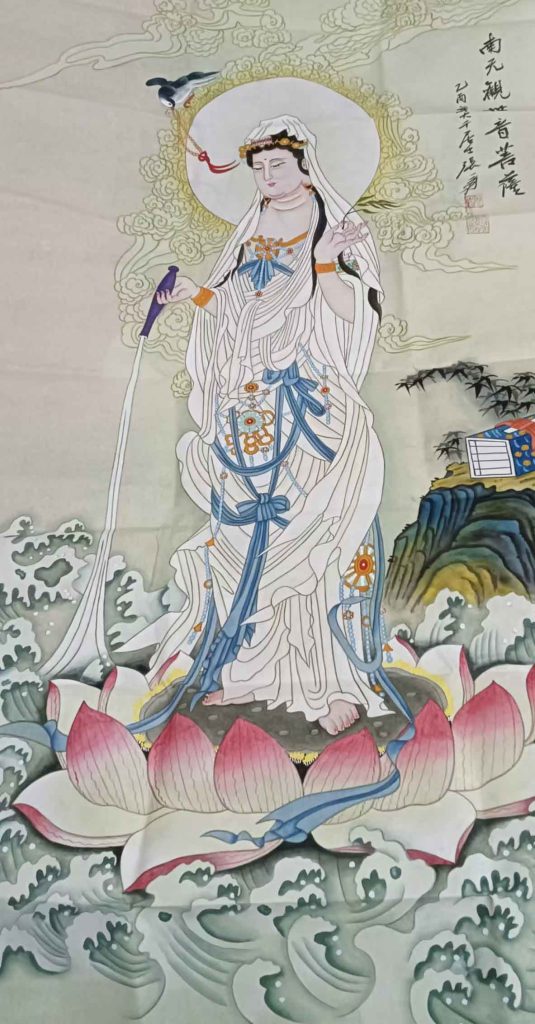 图片[1]-Zhang Daqian Guanyin Bodhisattva-国际艺术品交易网