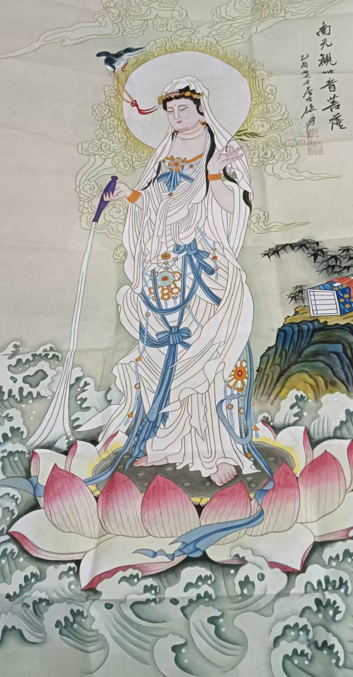 Zhang Daqian Guanyin Bodhisattva-国际艺术品交易网