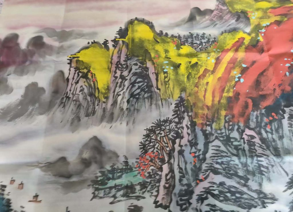 图片[1]-Zhang Daqian Landscape-国际艺术品交易网