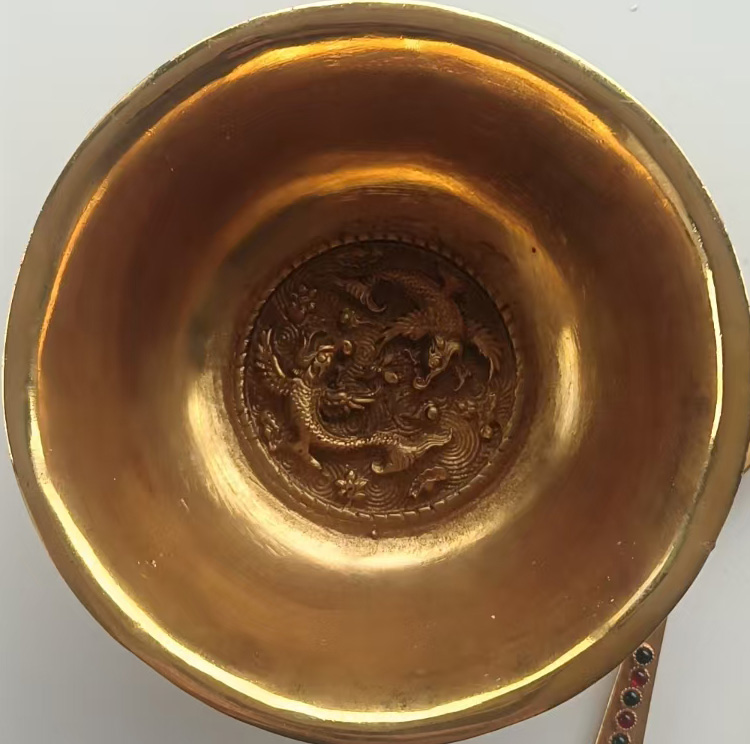 Brass treasure basin decoration-国际艺术品交易网