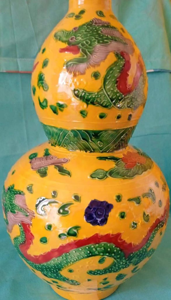 图片[1]-Jingdezhen Ceramics pastel vases-国际艺术品交易网