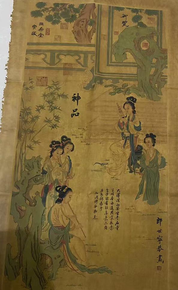 Lang Shining's calligraphy and painting-国际艺术品交易网