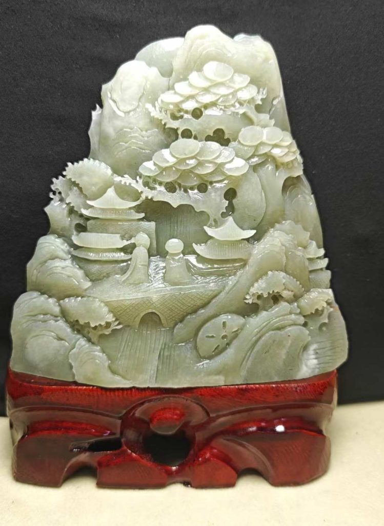 图片[1]-Natural Xinjiang Hetian jade-国际艺术品交易网