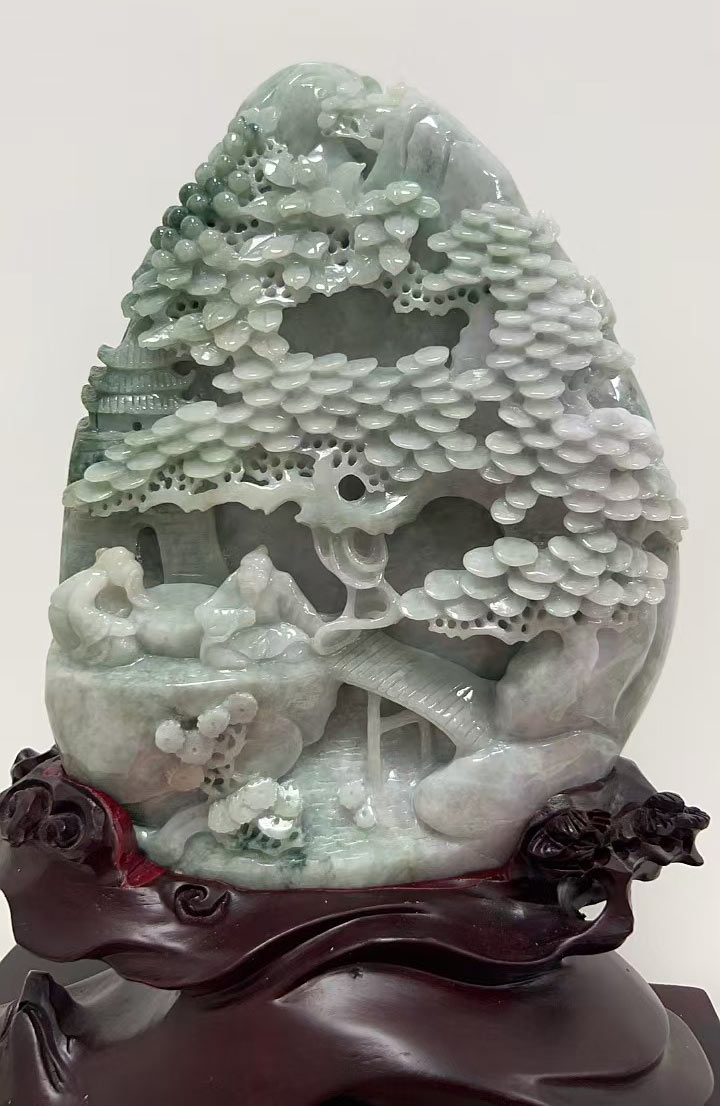 Natural jade ornaments-国际艺术品交易网