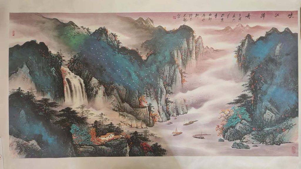 图片[1]-Shi Longxia River returns to the boat-国际艺术品交易网