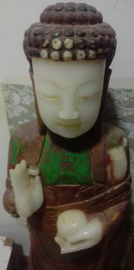 图片[1]-Song Dynasty Jade Buddha Statue-国际艺术品交易网