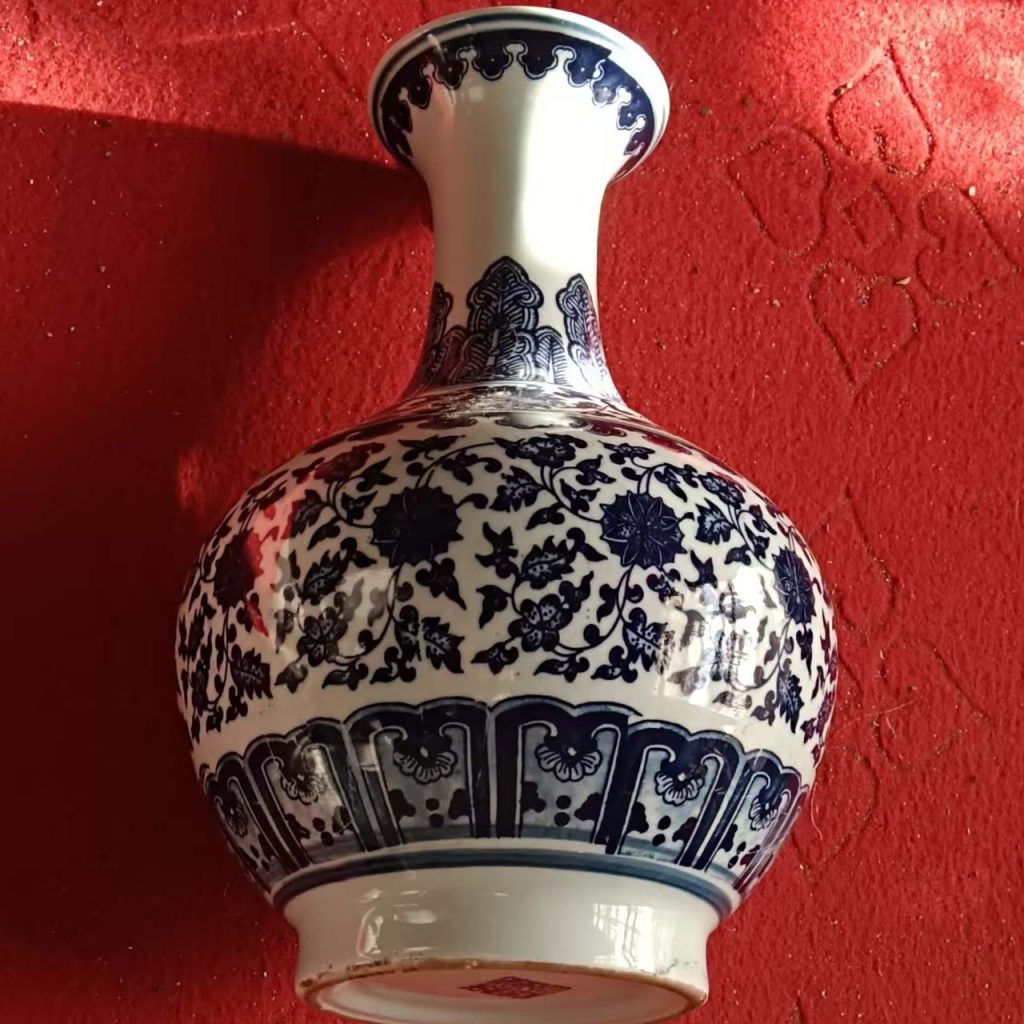 图片[1]-Vase ceramic gourd bottle-国际艺术品交易网