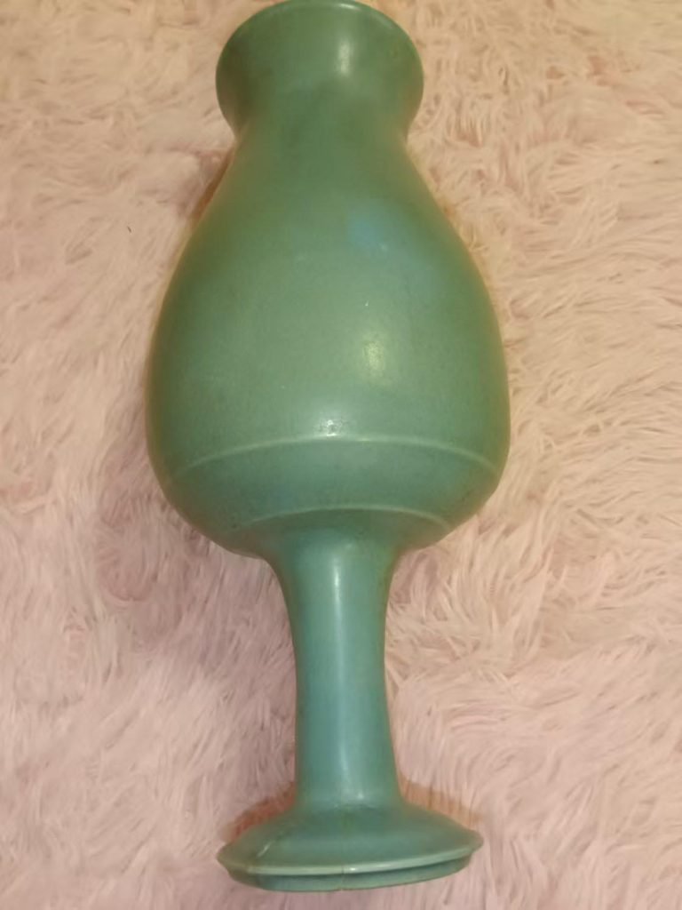 图片[1]-Antique porcelain collection, Qing Yongzheng, dark green glaze vase, antique ceramics-国际艺术品交易网