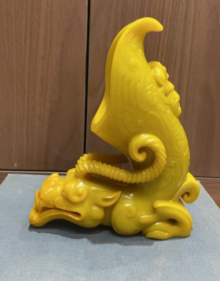 Ceramic carp leaping dragon gate ornaments-国际艺术品交易网