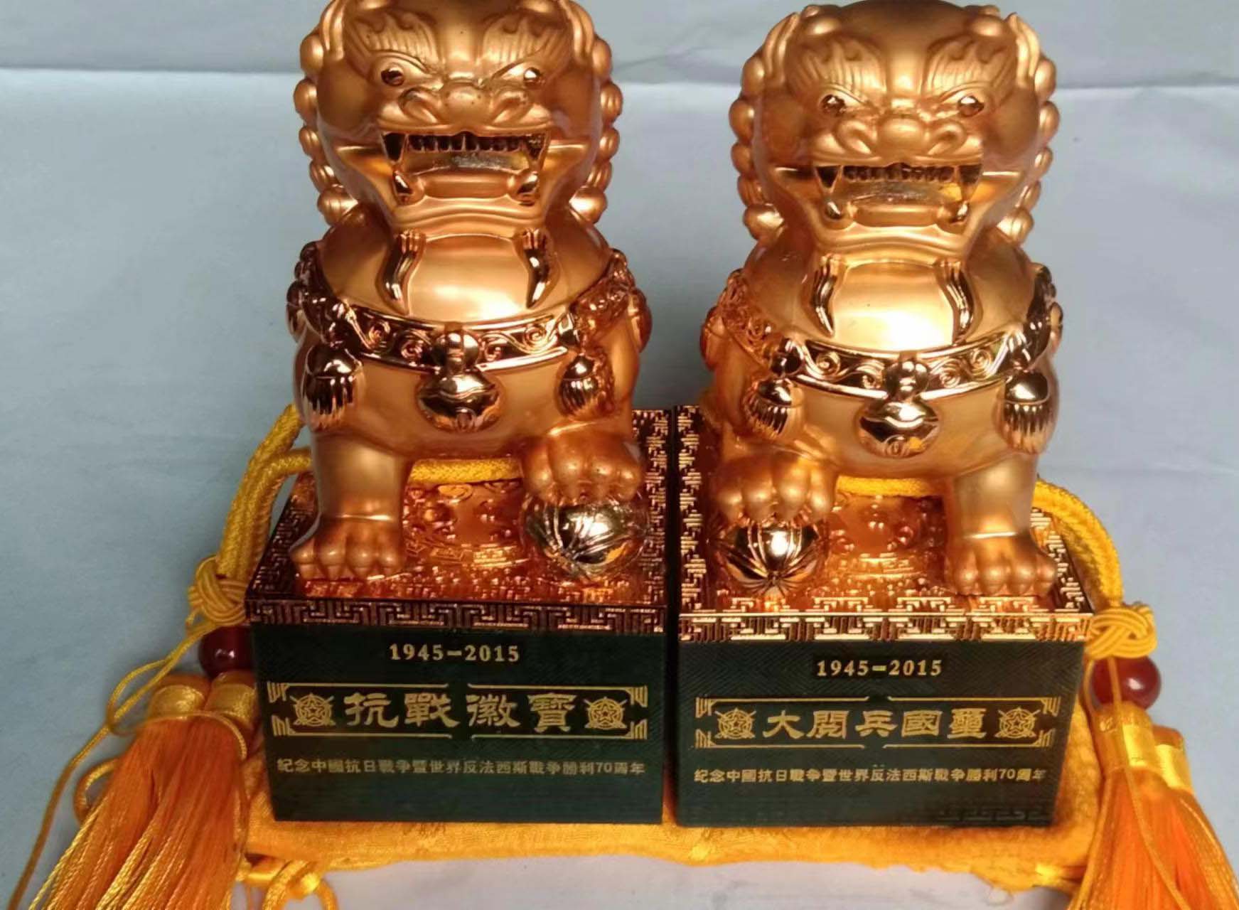 Copper lion feng shui attracts wealth-国际艺术品交易网