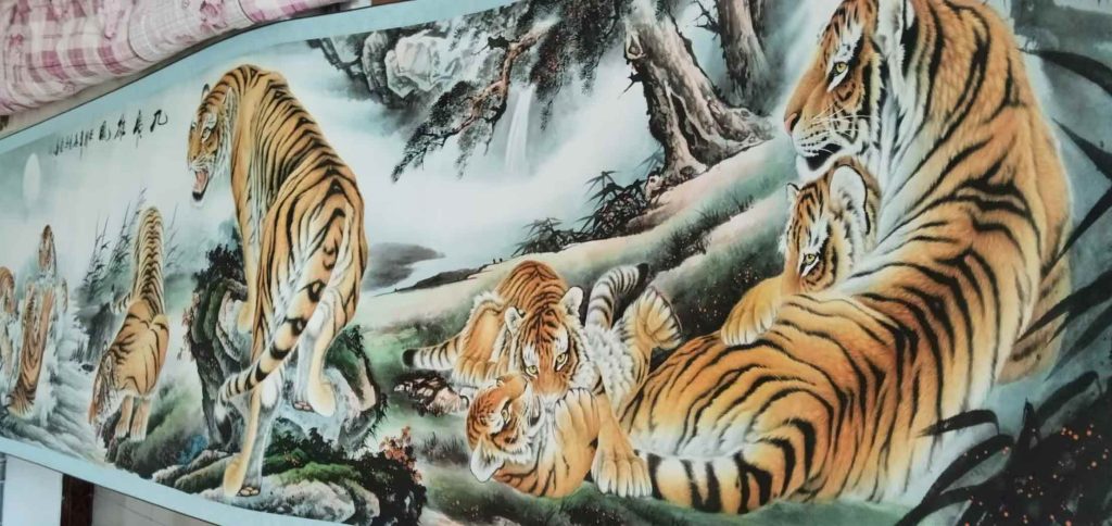 图片[1]-Group of tigers-国际艺术品交易网