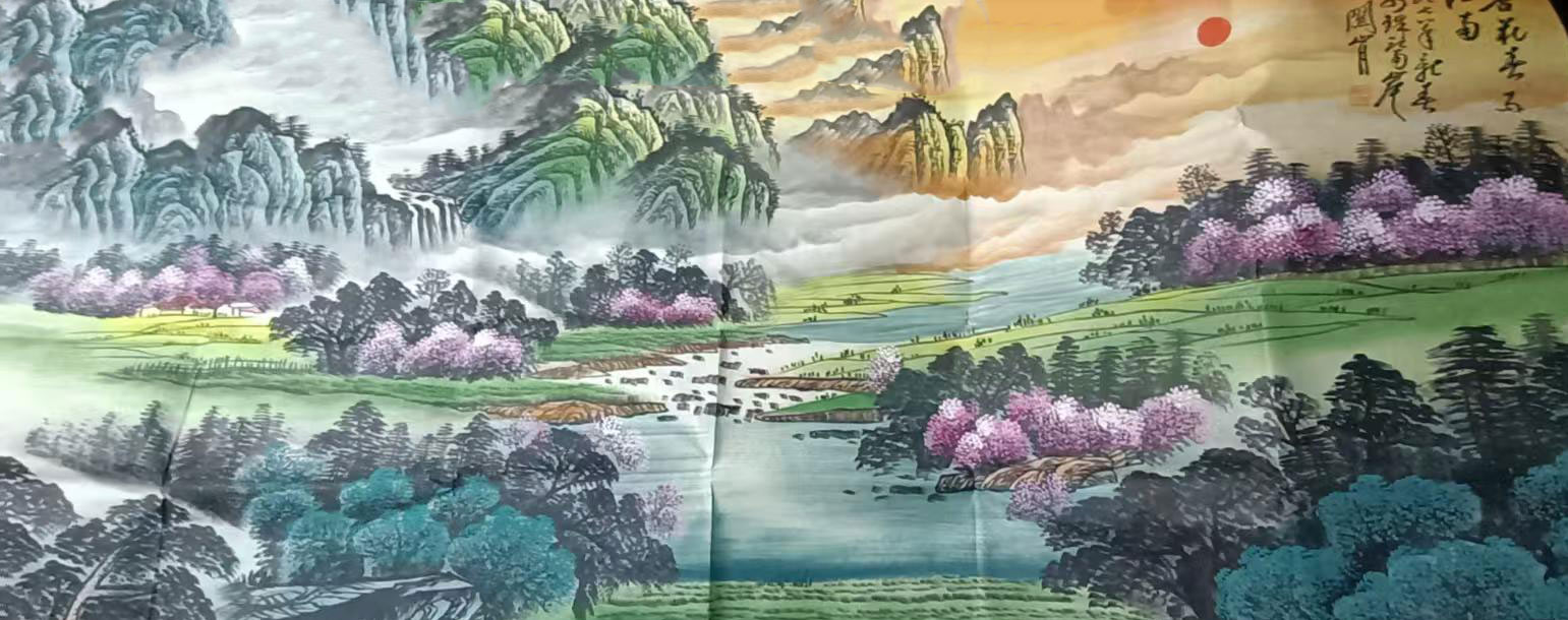 Guanshan moon apricot blossom peach-国际艺术品交易网