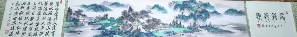 图片[1]-Hand-rolled landscape-国际艺术品交易网