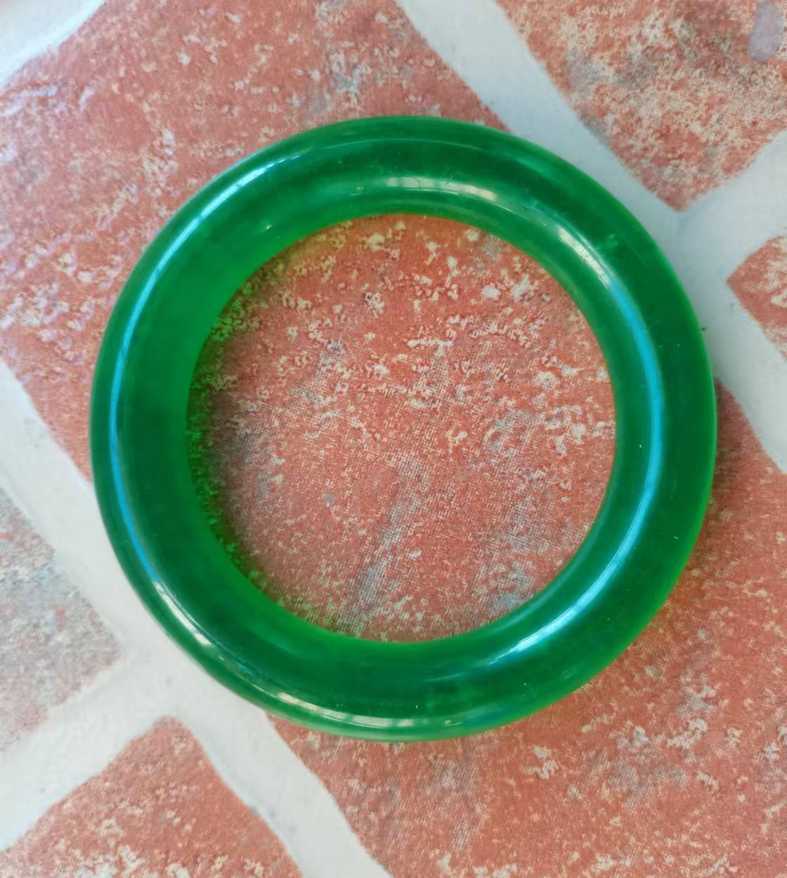 Jade bracelet ice emperor green emerald bracelet-国际艺术品交易网