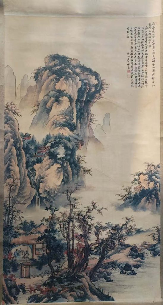 图片[1]-Jingxi Jushi Landscape Painting-国际艺术品交易网