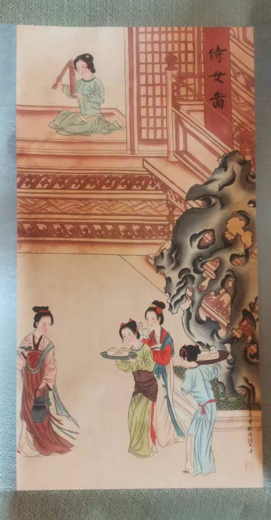 图片[1]-Picture of Zhang Daqian's maid-国际艺术品交易网