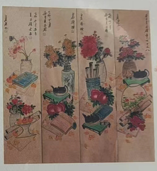 Pictures of flowers and birds of Wu Changshuo-国际艺术品交易网