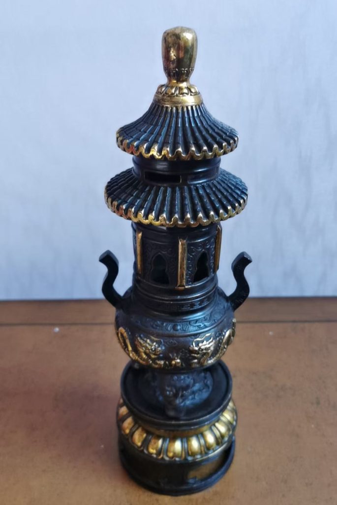 图片[1]-Pure copper dog incense burner-国际艺术品交易网