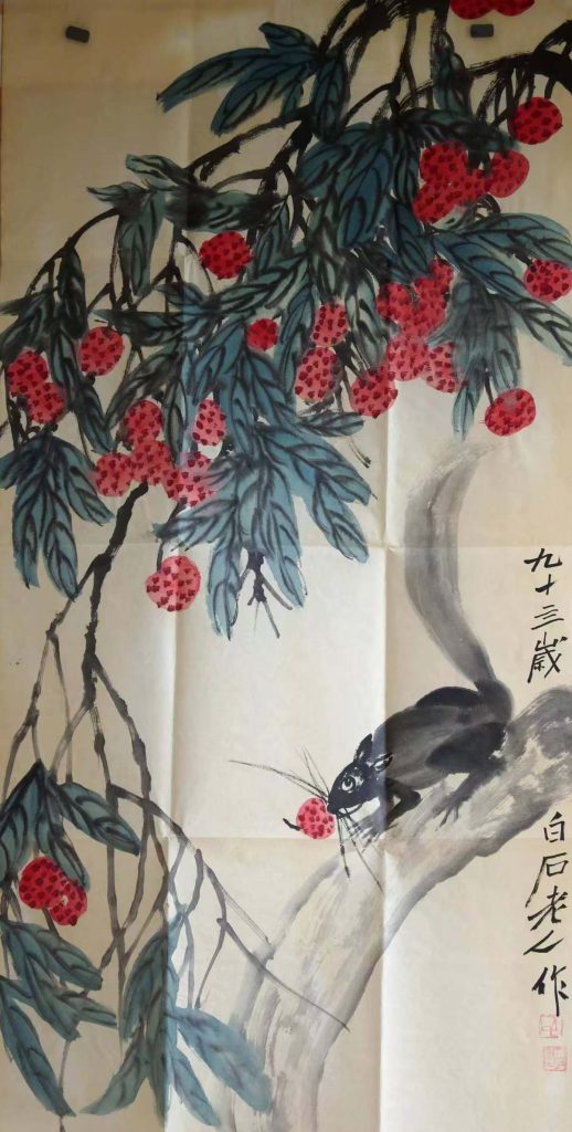 图片[1]-Qi Baishi flowers and birds-国际艺术品交易网