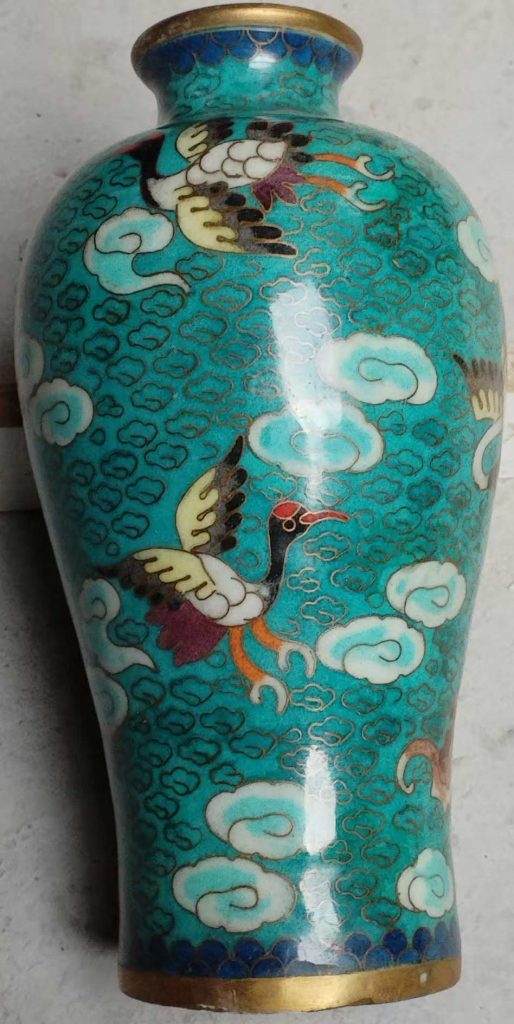 图片[1]-Qianlong annual porcelain bottle-国际艺术品交易网