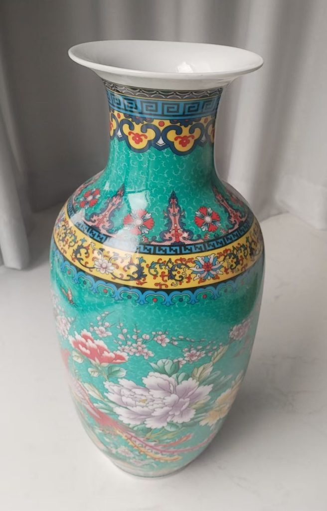 图片[1]-Qianlong enamel vase-国际艺术品交易网