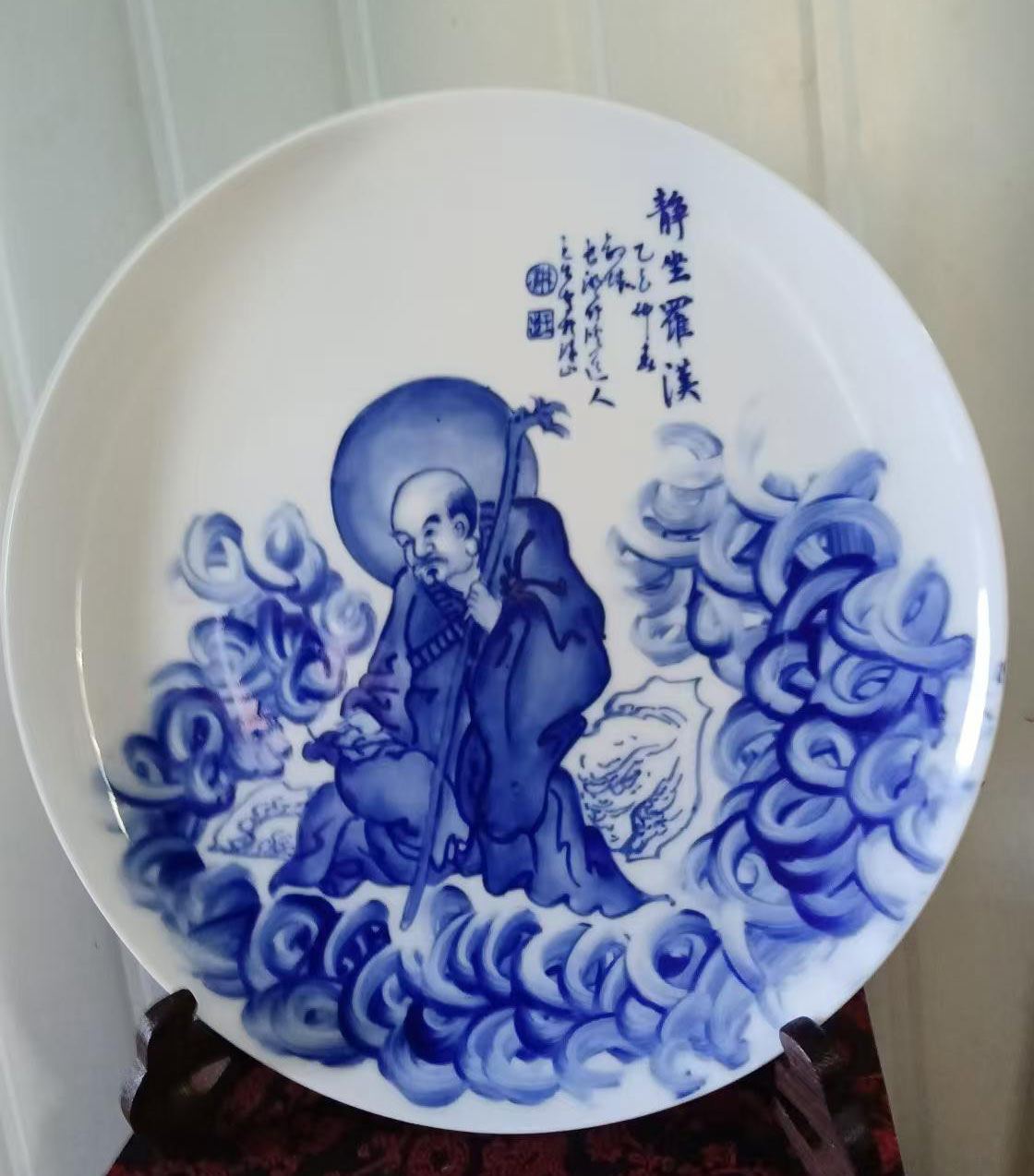 Story map of overseas returning blue and flower characters-国际艺术品交易网