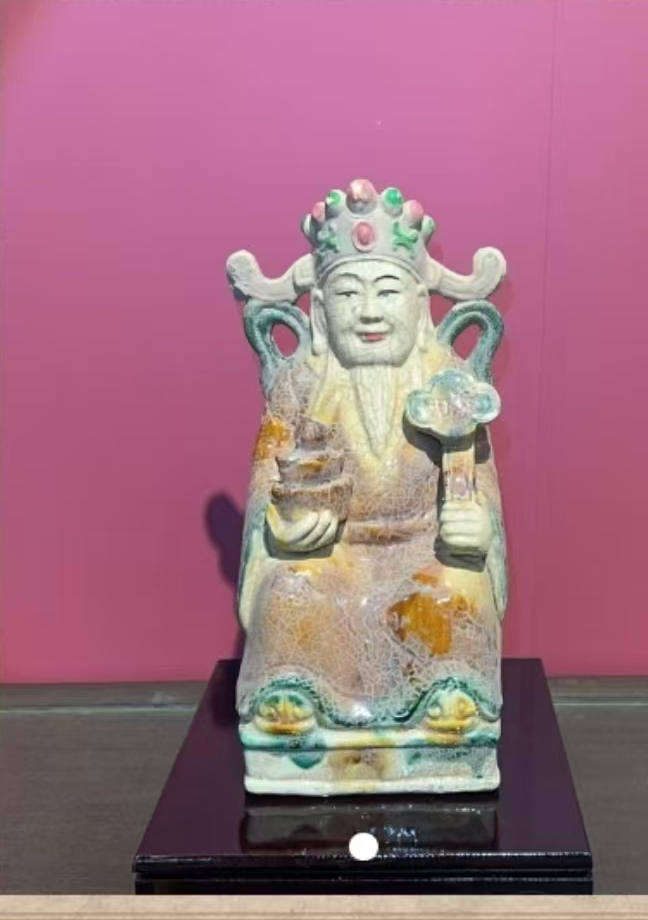 Tang Sancai God of Wealth-国际艺术品交易网