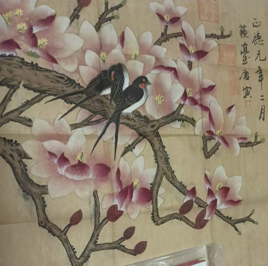 图片[1]-Tang Yin Flower and Bird-国际艺术品交易网