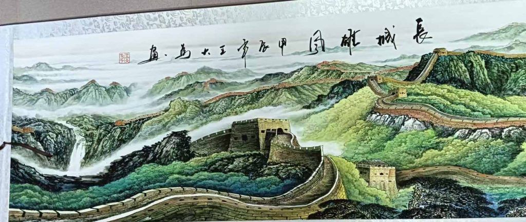 图片[1]-The majestic wind of the Great Wall-国际艺术品交易网