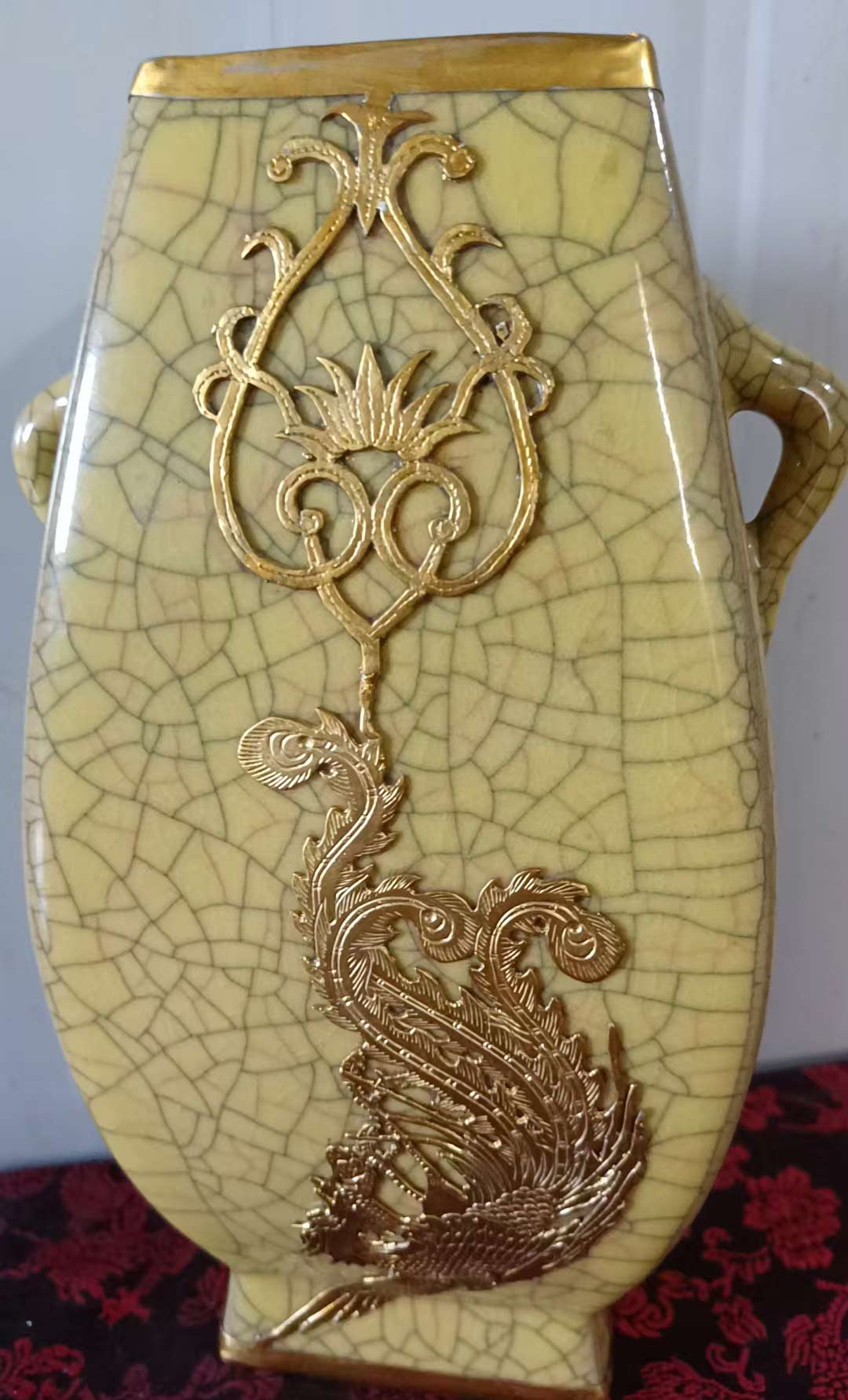 The opening of the official kiln of the Northern Song Dynasty is inlaid with golden lotus pattern-国际艺术品交易网