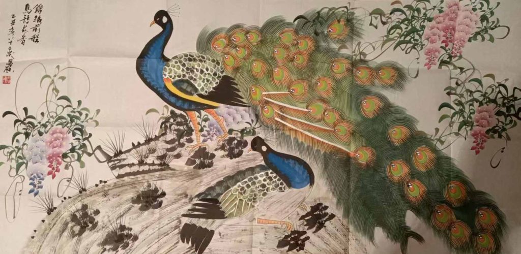 图片[1]-Wu Changshuo Flowers and Birds-国际艺术品交易网