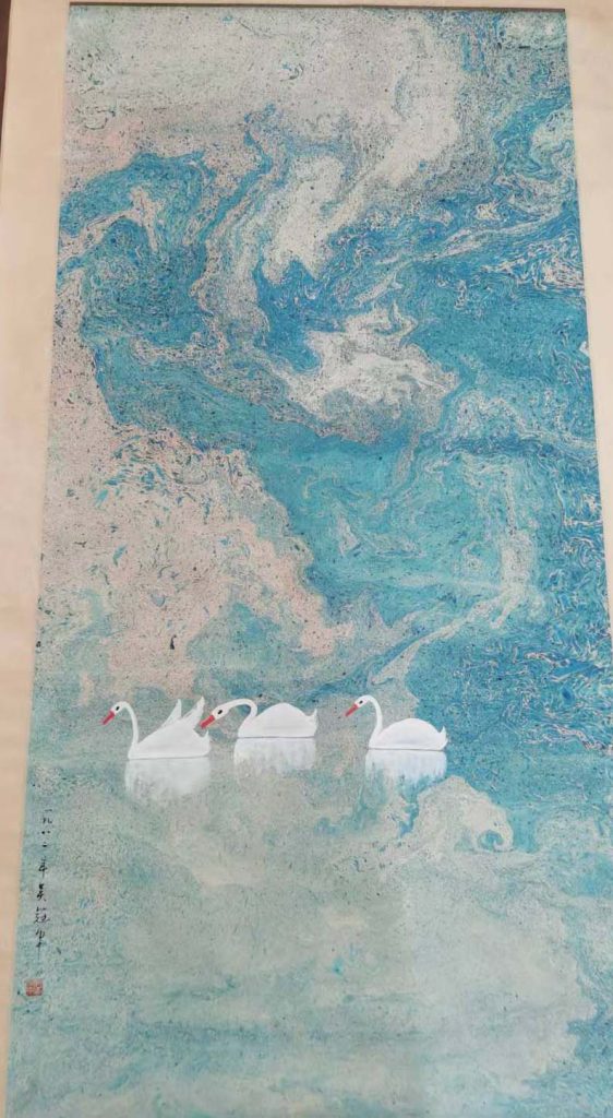 图片[1]-Wu Guanzhong duckling-国际艺术品交易网