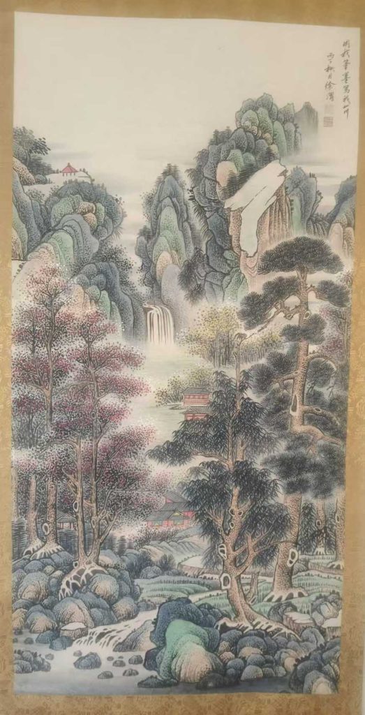 图片[1]-Xu stomach landscape painting-国际艺术品交易网