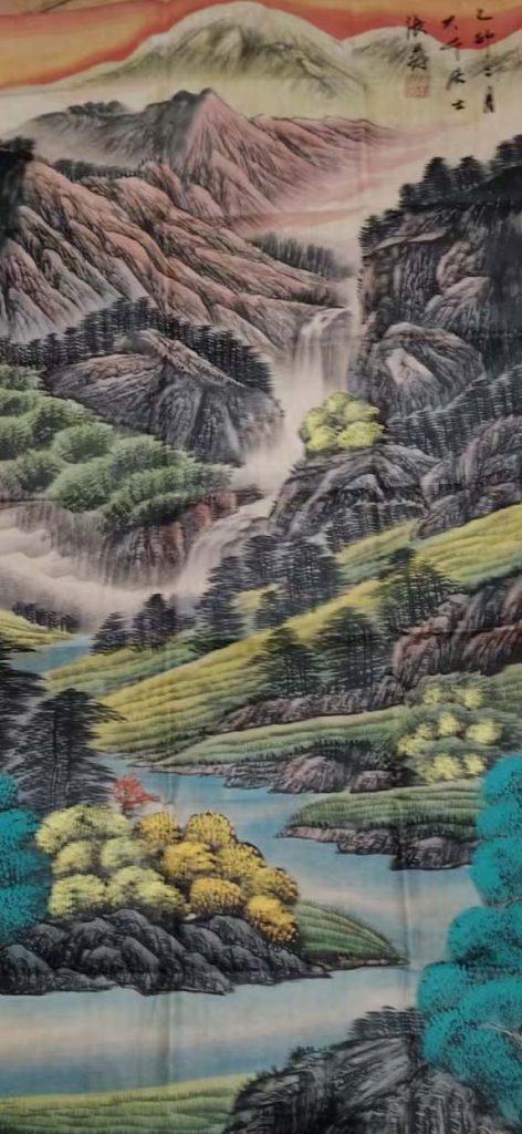 图片[1]-Zhang Daqian landscape painting-国际艺术品交易网