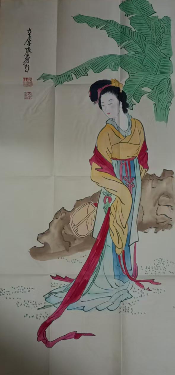 Zhang Daqian's female picture-国际艺术品交易网