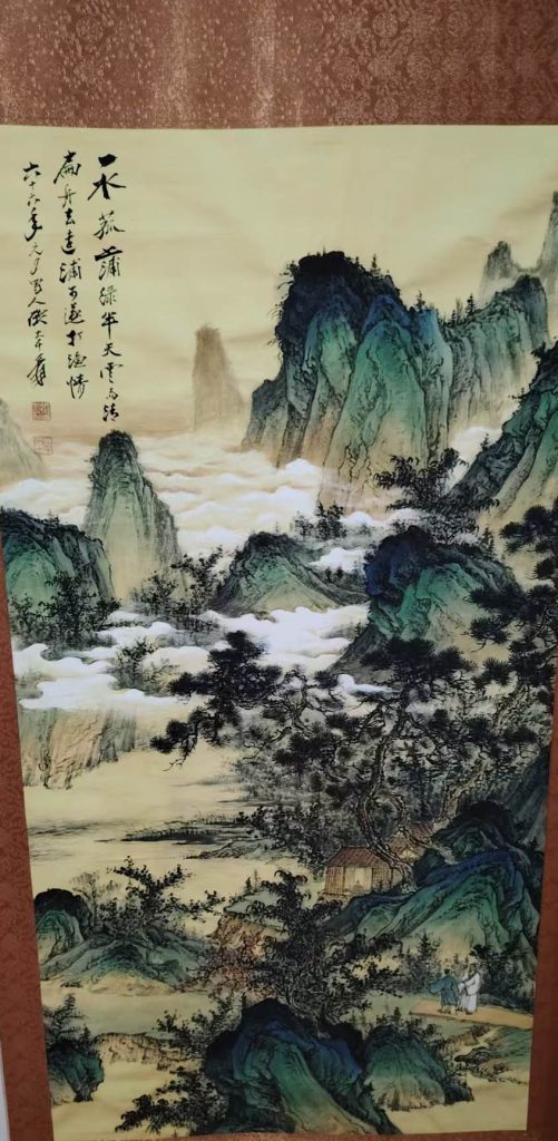 图片[1]-Zhang Daqian's landscape painting-国际艺术品交易网