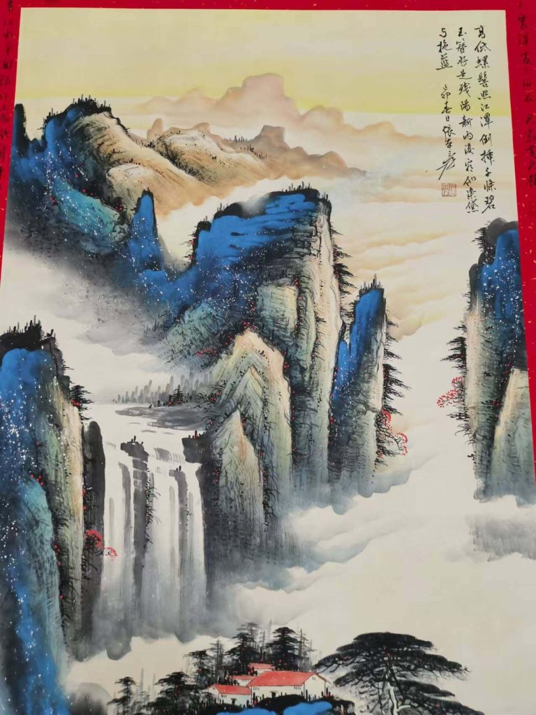 图片[1]-Zhang Daqian's landscape painting-国际艺术品交易网