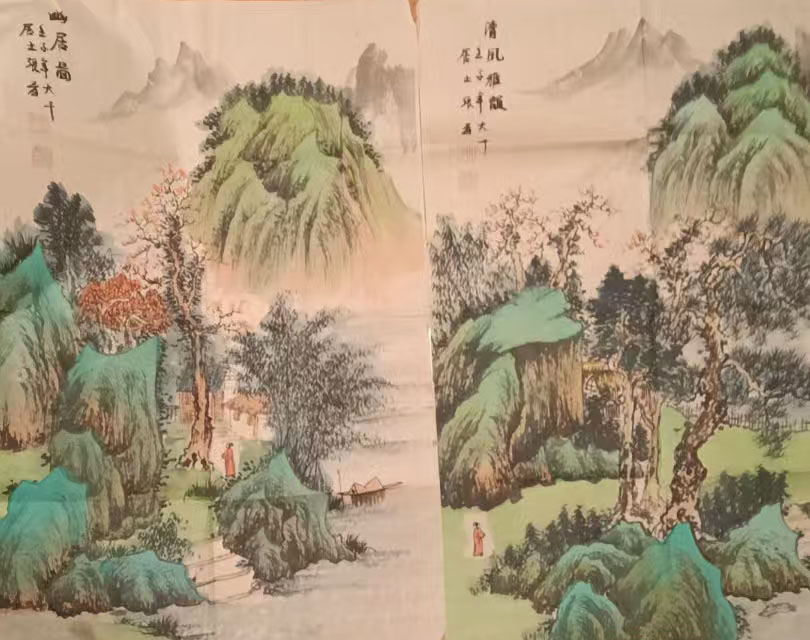 Zhang Daqian's mountains and rivers are flat.-国际艺术品交易网